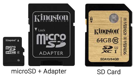 SanDisk® High Endurance microSD™ Card Class 10, Dash Cam Memory Card